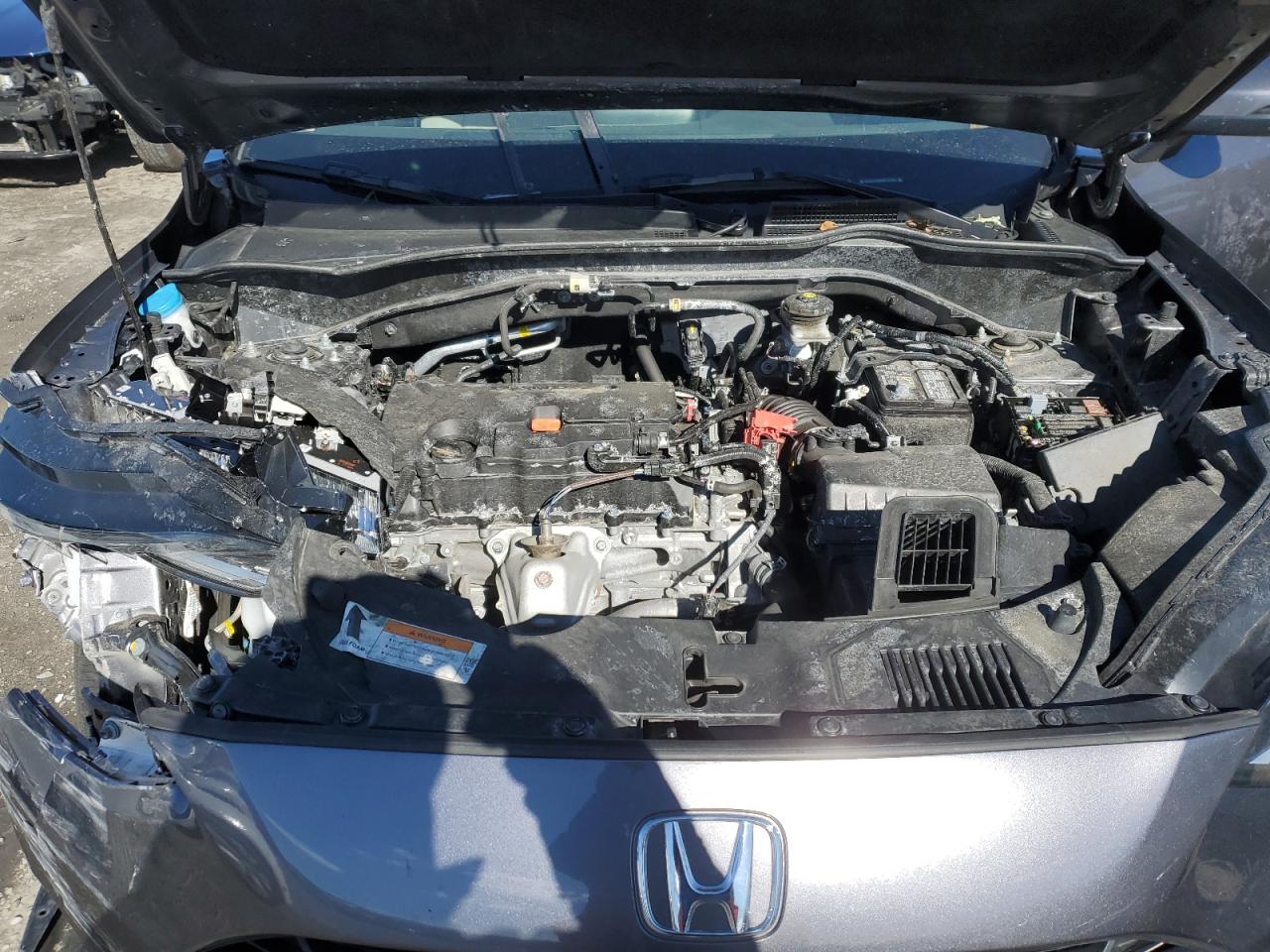 2024 Honda HR-V VIN 3CZRZ2H38RM733425 Copart auction photo, undercarriage / front end damage thumbnail 12