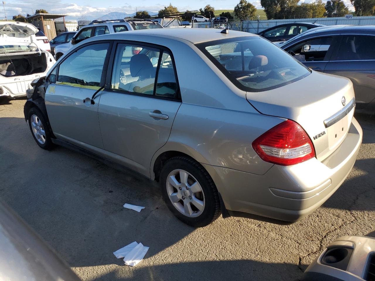 2009 Nissan Versa VIN 3N1BC11E19L391369 Copart auction photo, front end damage thumbnail 2