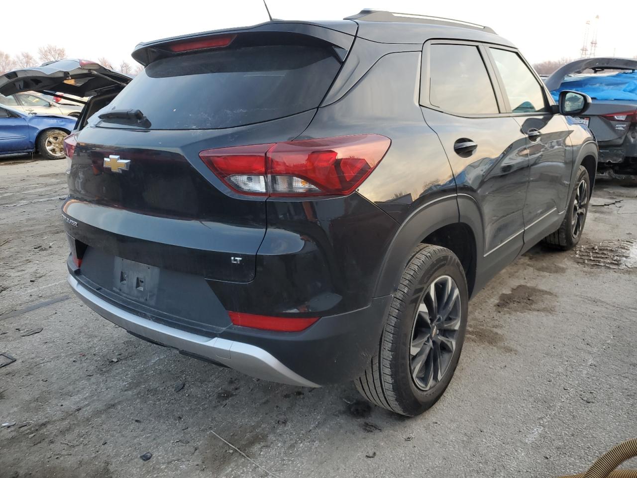 2022 Chevrolet TrailBlazer VIN KL79MPSL5NB040904 Copart auction photo, front end damage thumbnail 3