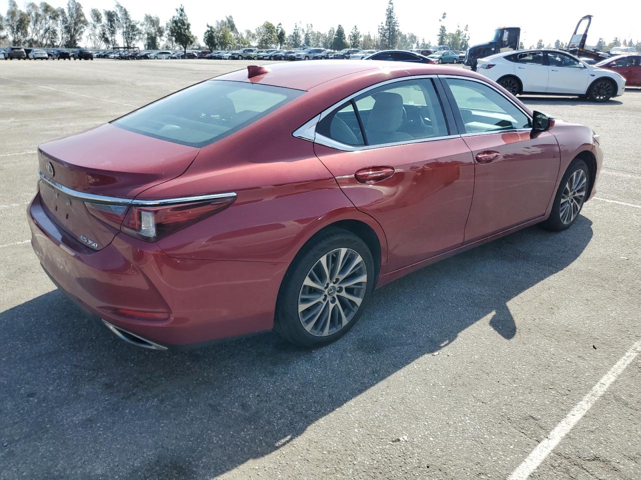 2019 Lexus ES VIN 58ABZ1B19KU031094 Copart auction photo, side / undercarriage damage thumbnail 3