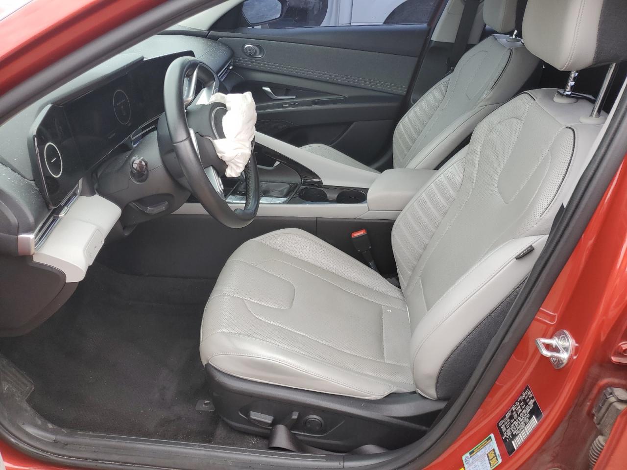 2021 Hyundai Elantra VIN KMHLP4AG0MU104168 Copart auction photo, front end damage thumbnail 7