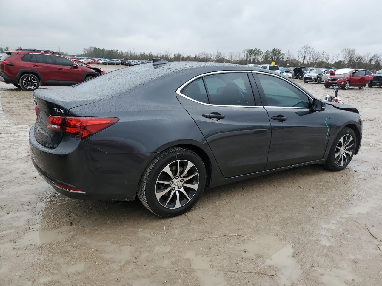 2015 Acura TLX VIN 19UUB1F52FA024034 Copart auction photo, front end / minor dent/scratches damage thumbnail 3