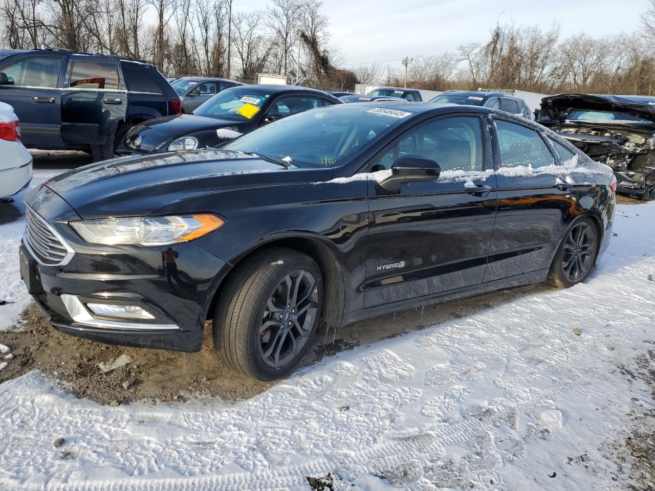 2018 Ford Fusion VIN 3FA6P0LU0JR242444