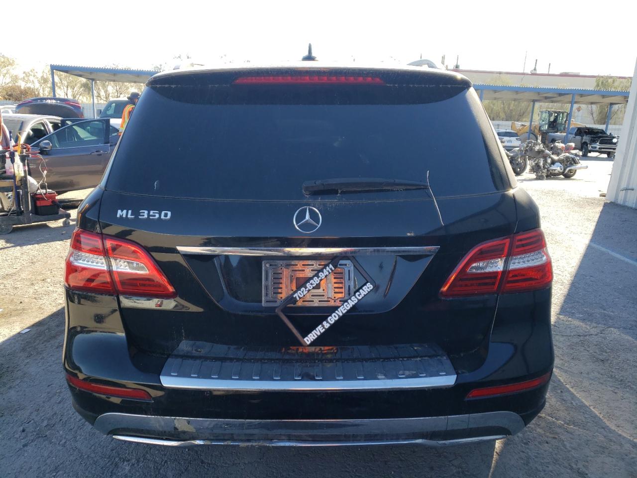 2014 Mercedes-Benz M-klasse VIN 4JGDA5JB2EA365059 Copart auction photo, front end damage thumbnail 6