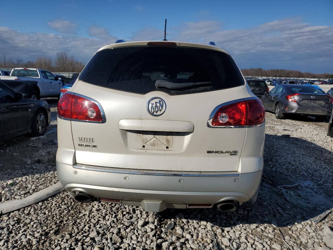 2012 Buick Enclave VIN 5GAKVDED7CJ261476 Copart auction photo, front end damage thumbnail 6