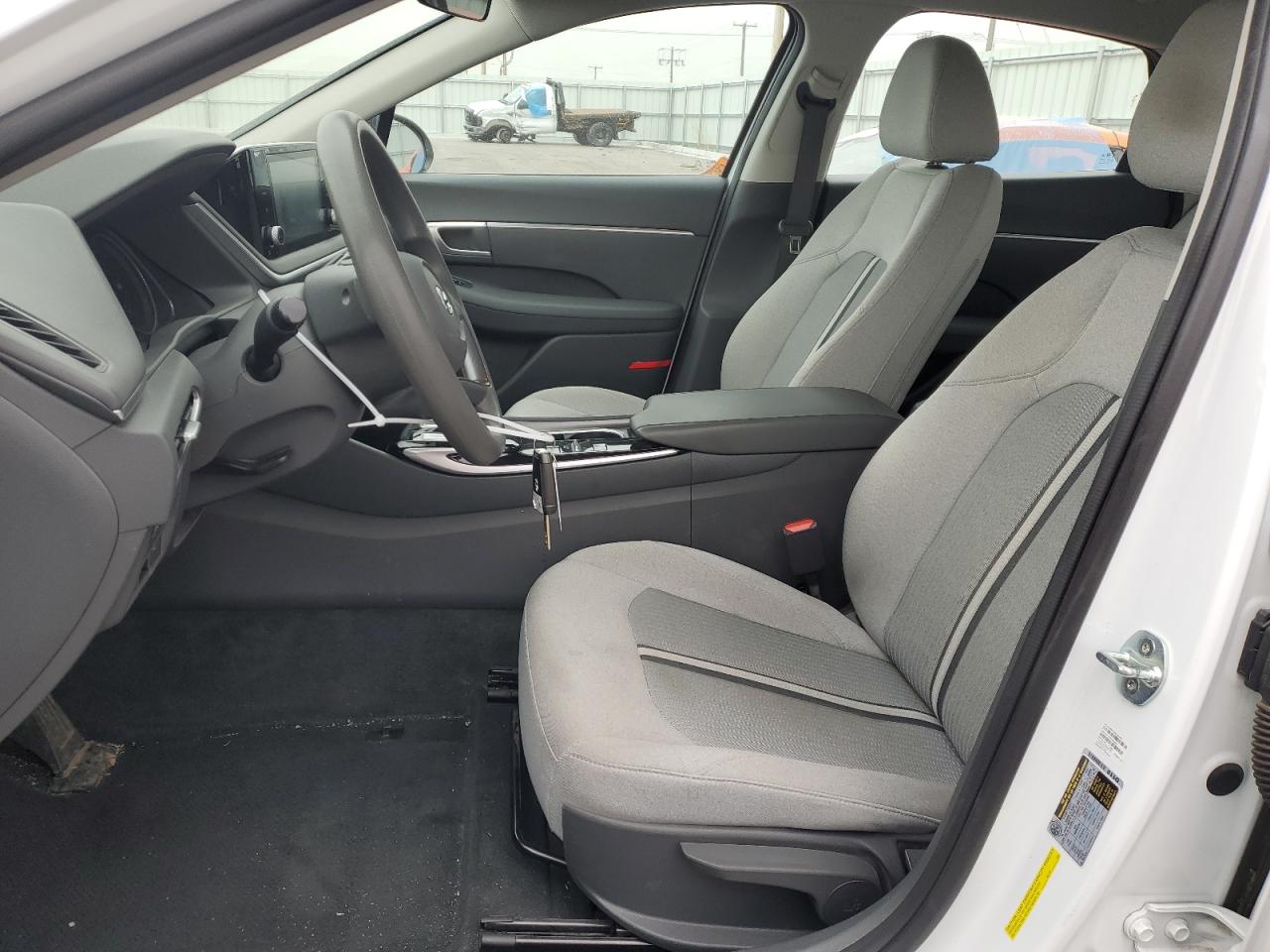 2021 Hyundai Sonata VIN 5NPEG4JA1MH116395 Copart auction photo, all over damage thumbnail 7