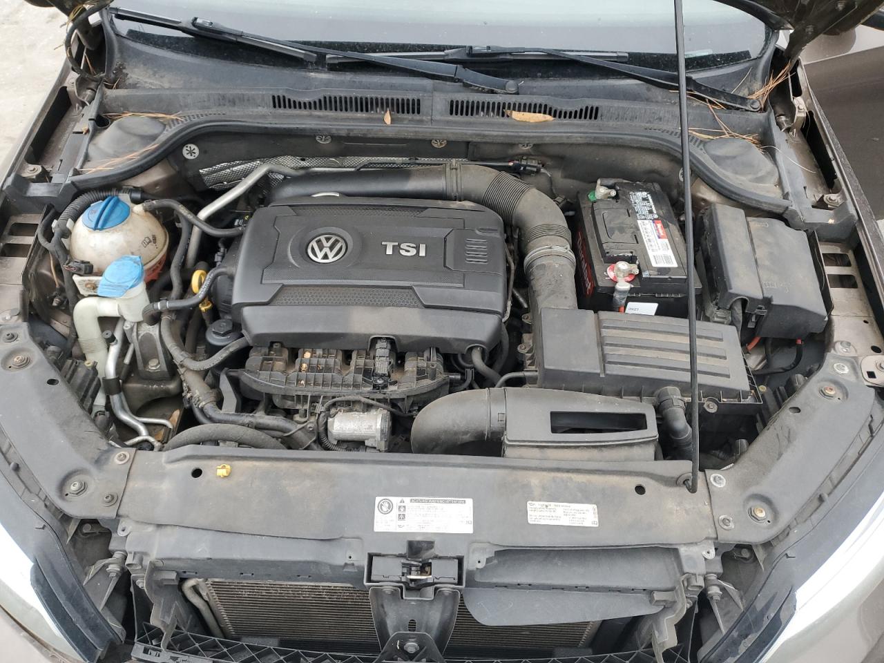 2015 Volkswagen Jetta VIN 3VWD17AJ3FM326859 Copart auction photo, front end / side damage thumbnail 11