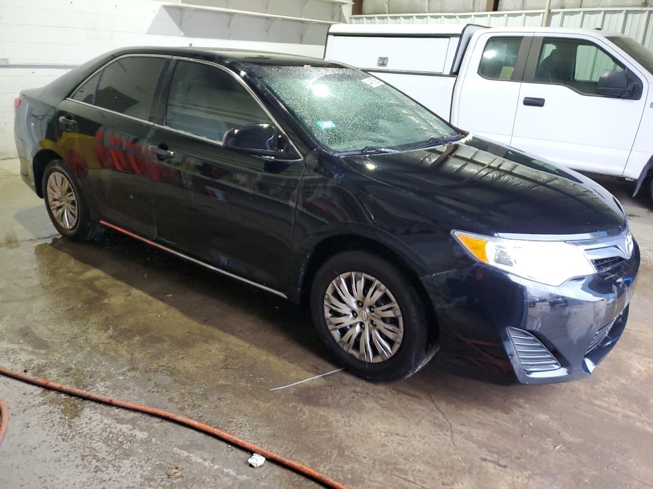2014 Toyota Camry VIN 4T1BF1FK9EU386628 Copart auction photo, rear end / side damage thumbnail 4