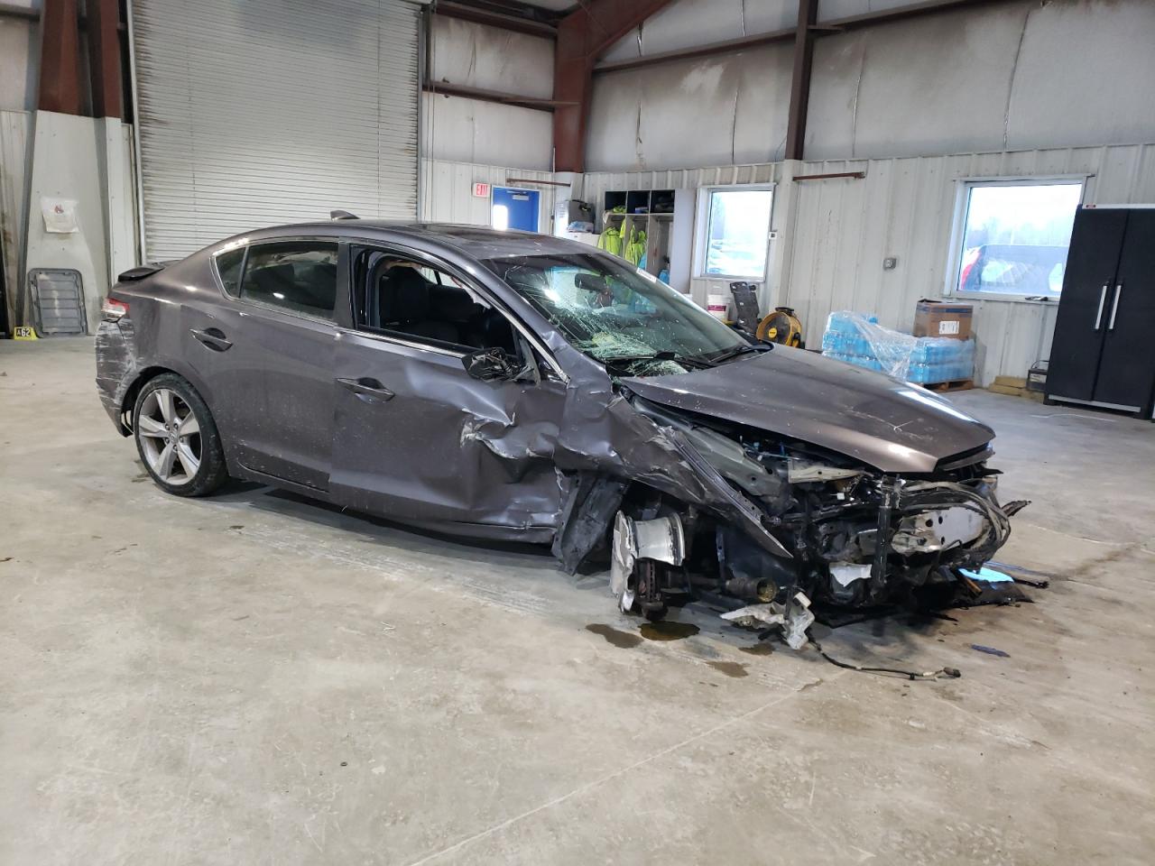 2015 Acura ILX VIN 19VDE1F30FE004472 Copart auction photo, front end / side damage thumbnail 4