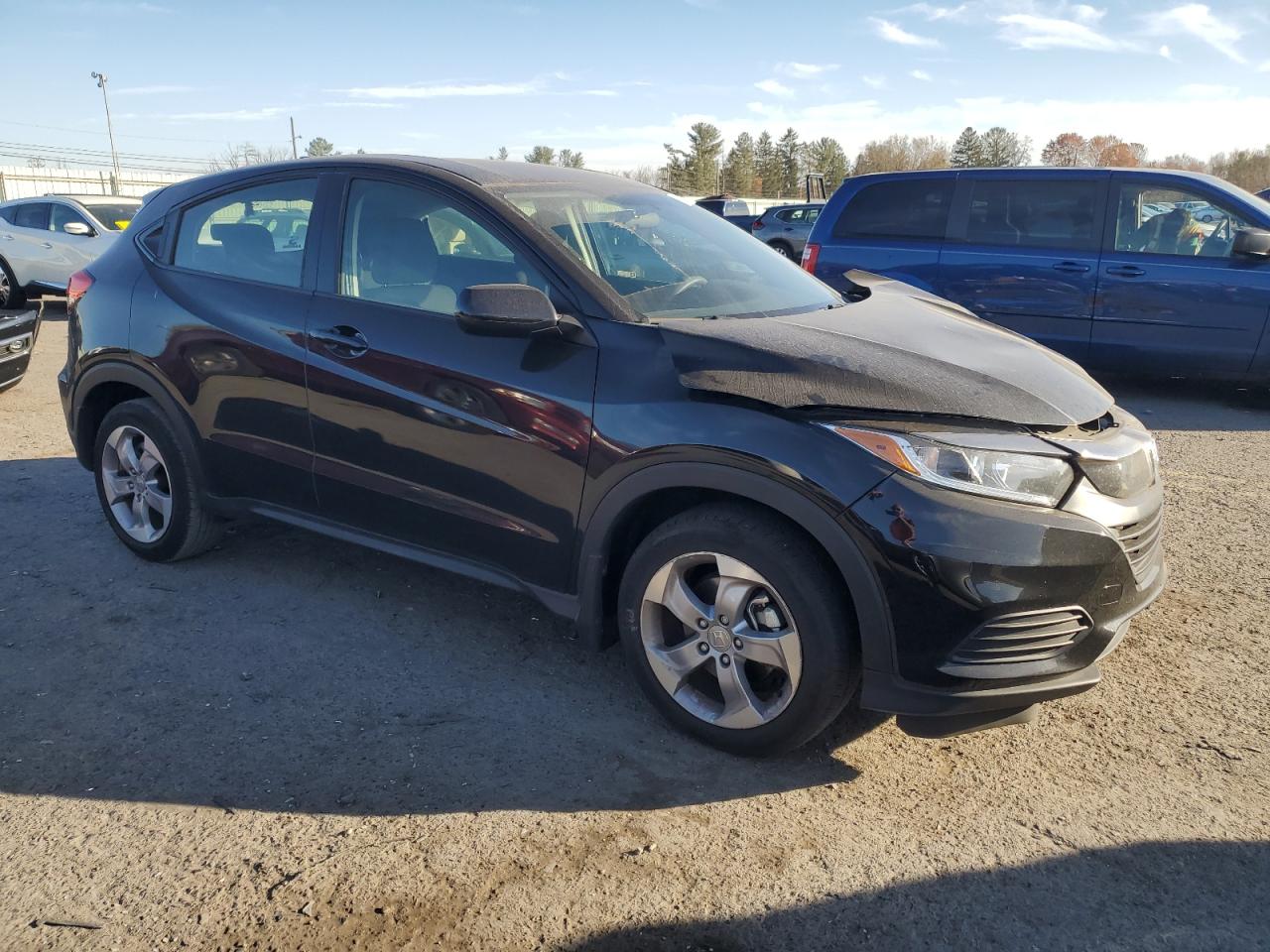 2022 Honda HR-V VIN 3CZRU6H34NM728092 Copart auction photo, front end damage thumbnail 4