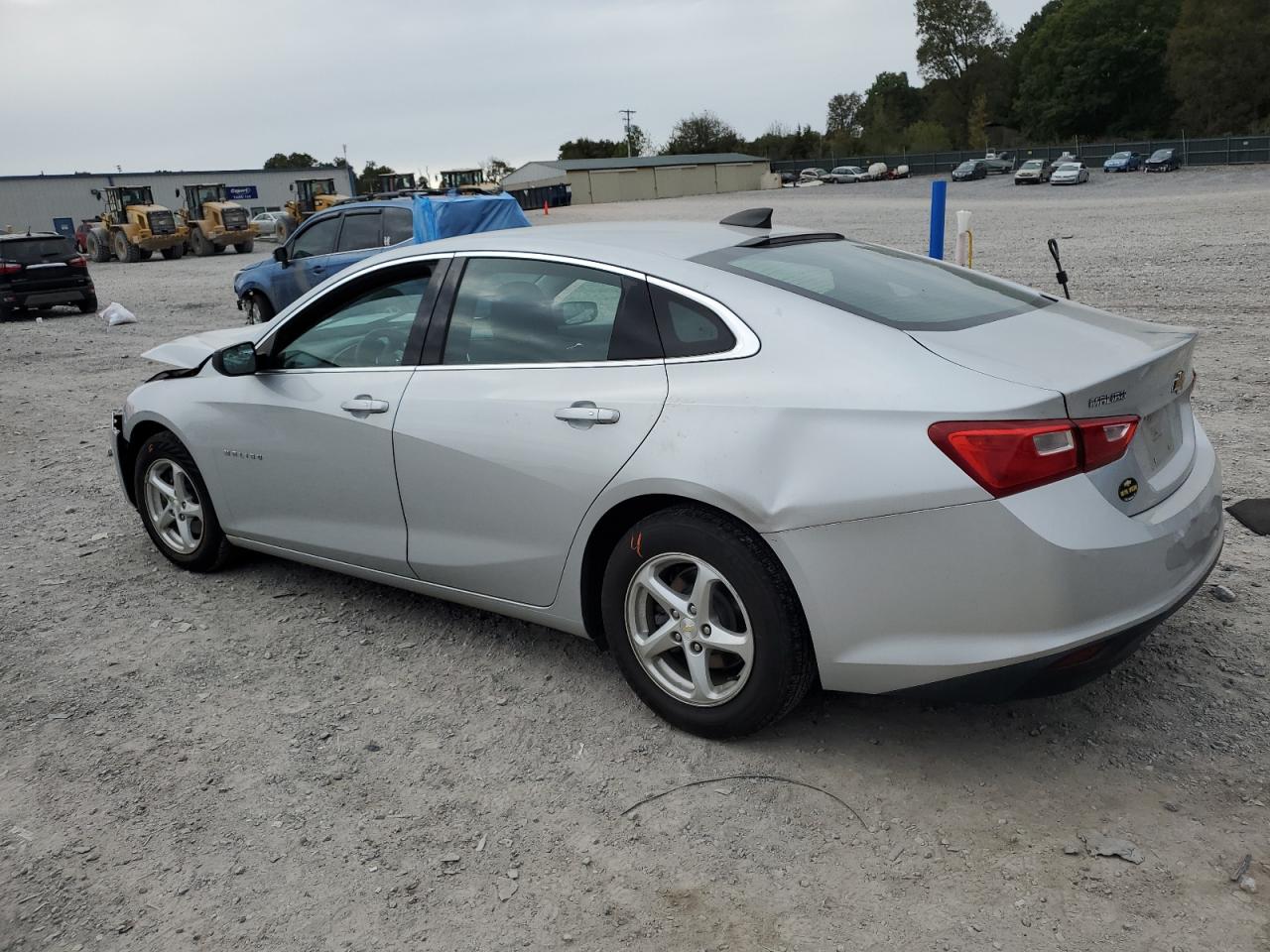2018 Chevrolet Malibu VIN 1G1ZB5ST3JF255545 Copart auction photo, front end / undercarriage damage thumbnail 2