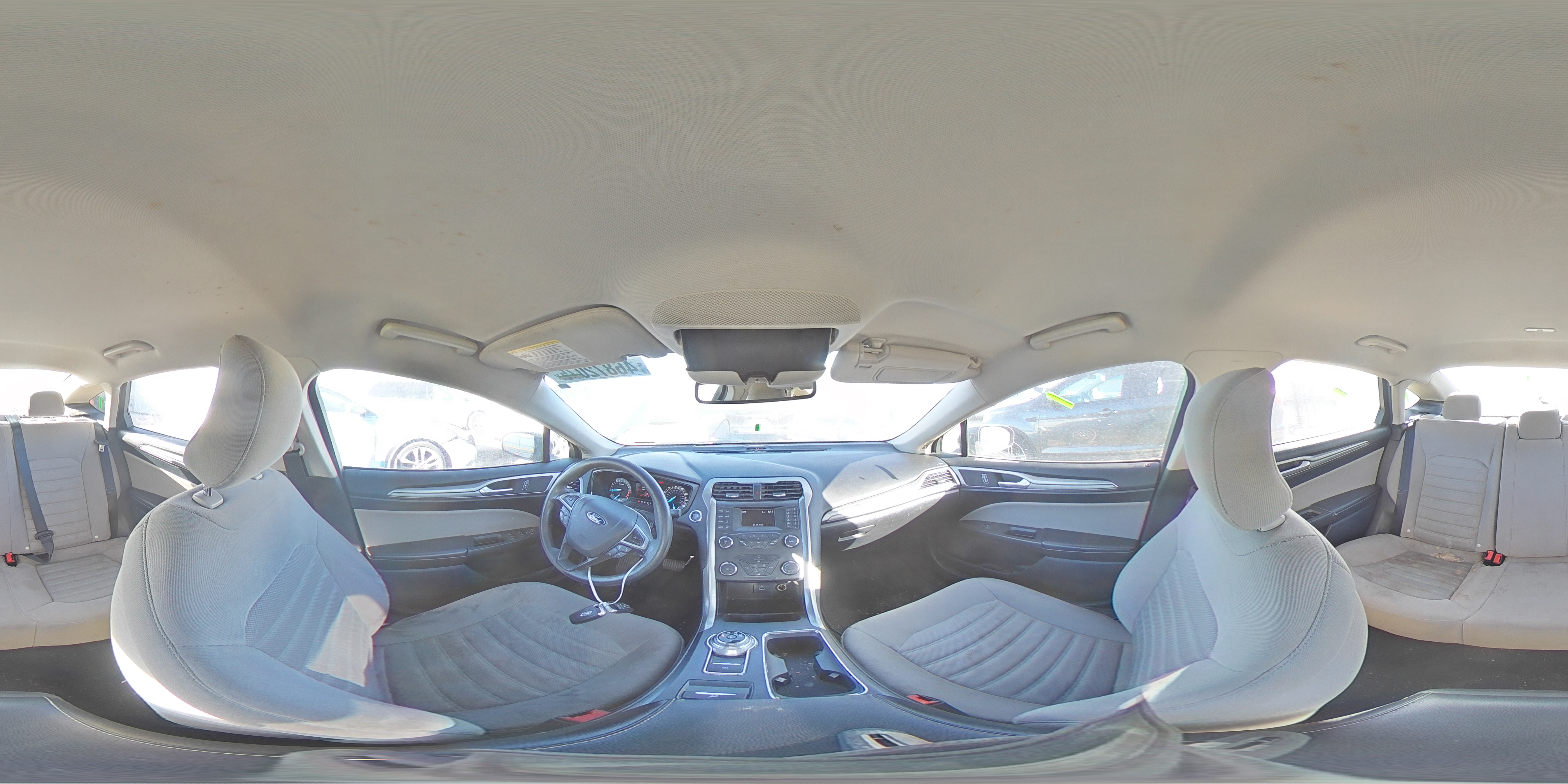 2019 Ford Fusion VIN 3FA6P0G71KR199089 Copart auction photo, rear end / side damage thumbnail 12