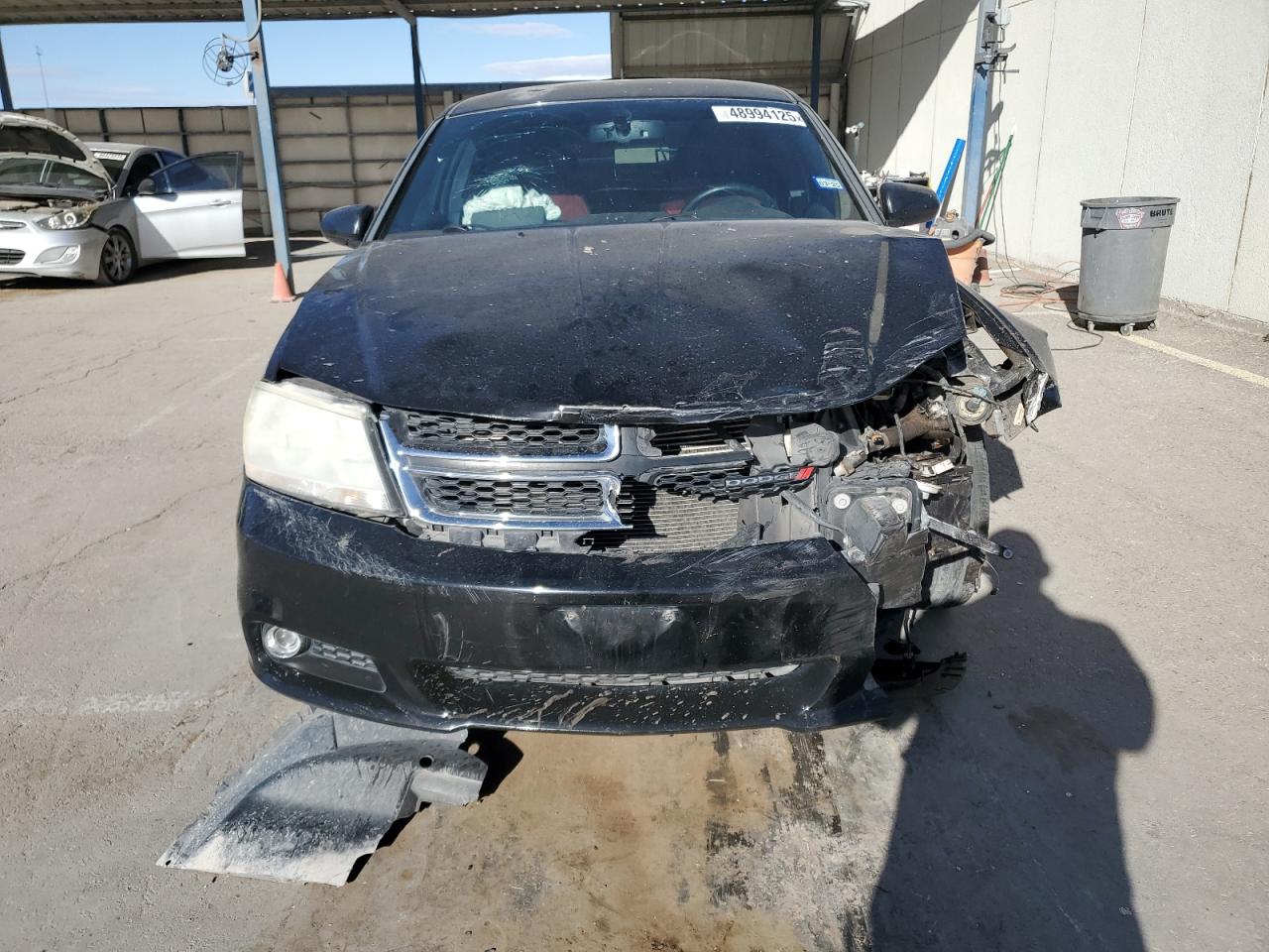 2012 Dodge Avenger VIN 1C3CDZEG4CN313236 Copart auction photo, front end / minor dent/scratches damage thumbnail 5