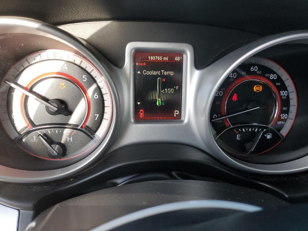 2014 Dodge Journey VIN 3C4PDCAB6ET154680 Copart auction photo, rear end damage thumbnail 9