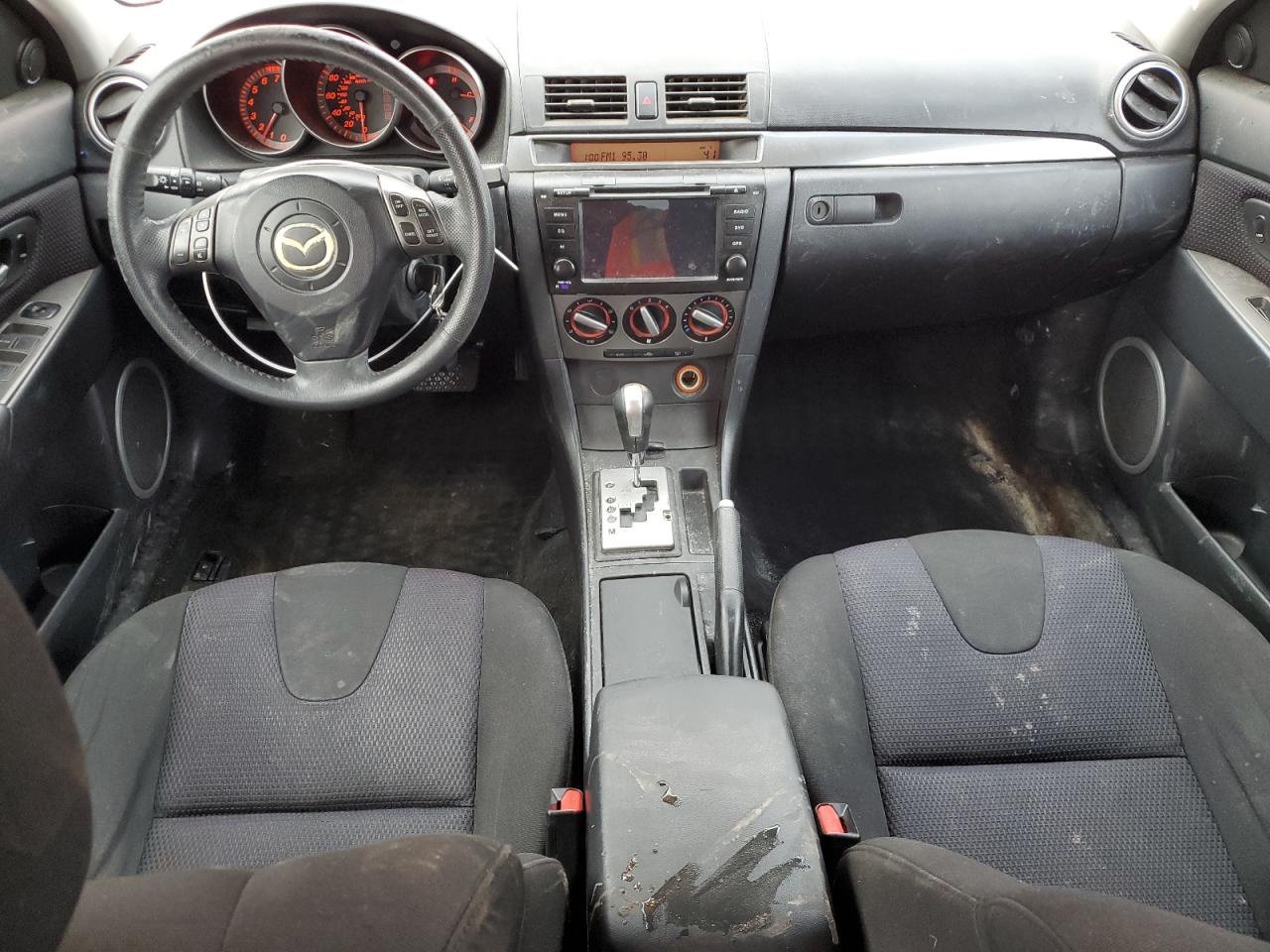 2007 Mazda 3 VIN JM1BK323X71642421 Copart auction photo, all over / undercarriage damage thumbnail 8