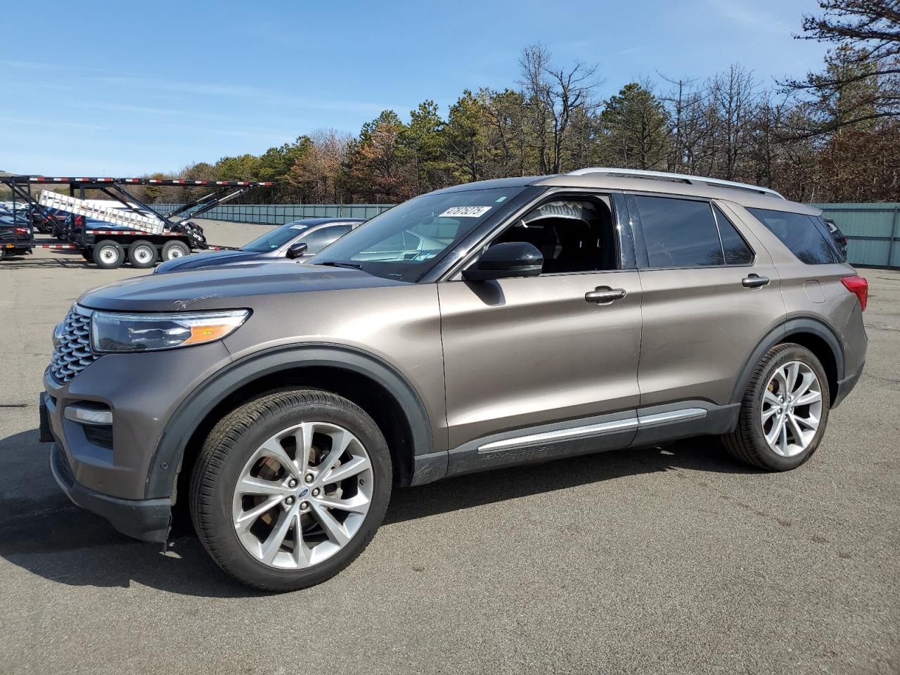 2021 Ford Explorer VIN 1FM5K8HC8MGA32202 - Copart auction photo