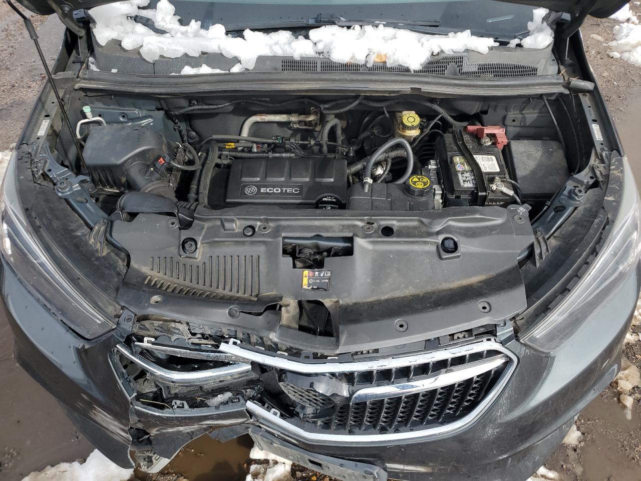2017 Buick Encore VIN KL4CJASB4HB107545 Copart auction photo, front end damage thumbnail 14