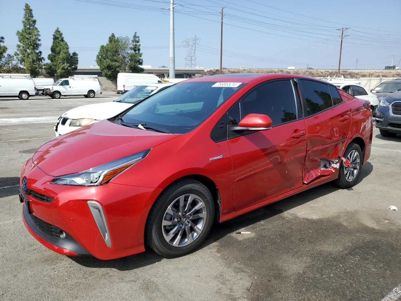 2022 Toyota Prius VIN JTDKAMFU9N3157295