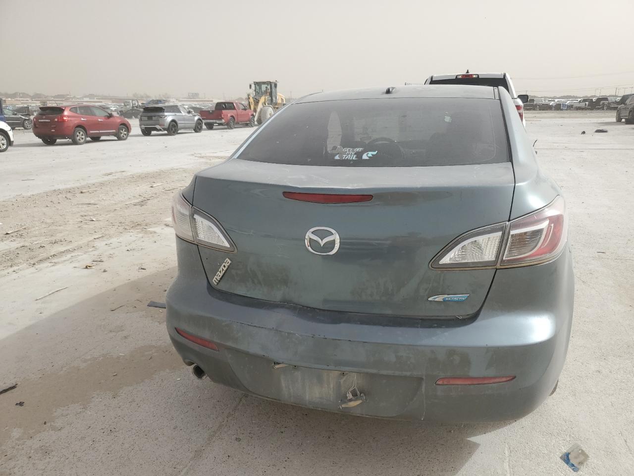 2012 Mazda 3 VIN JM1BL1W84C1542378 Copart auction photo, vandalism / side damage thumbnail 6