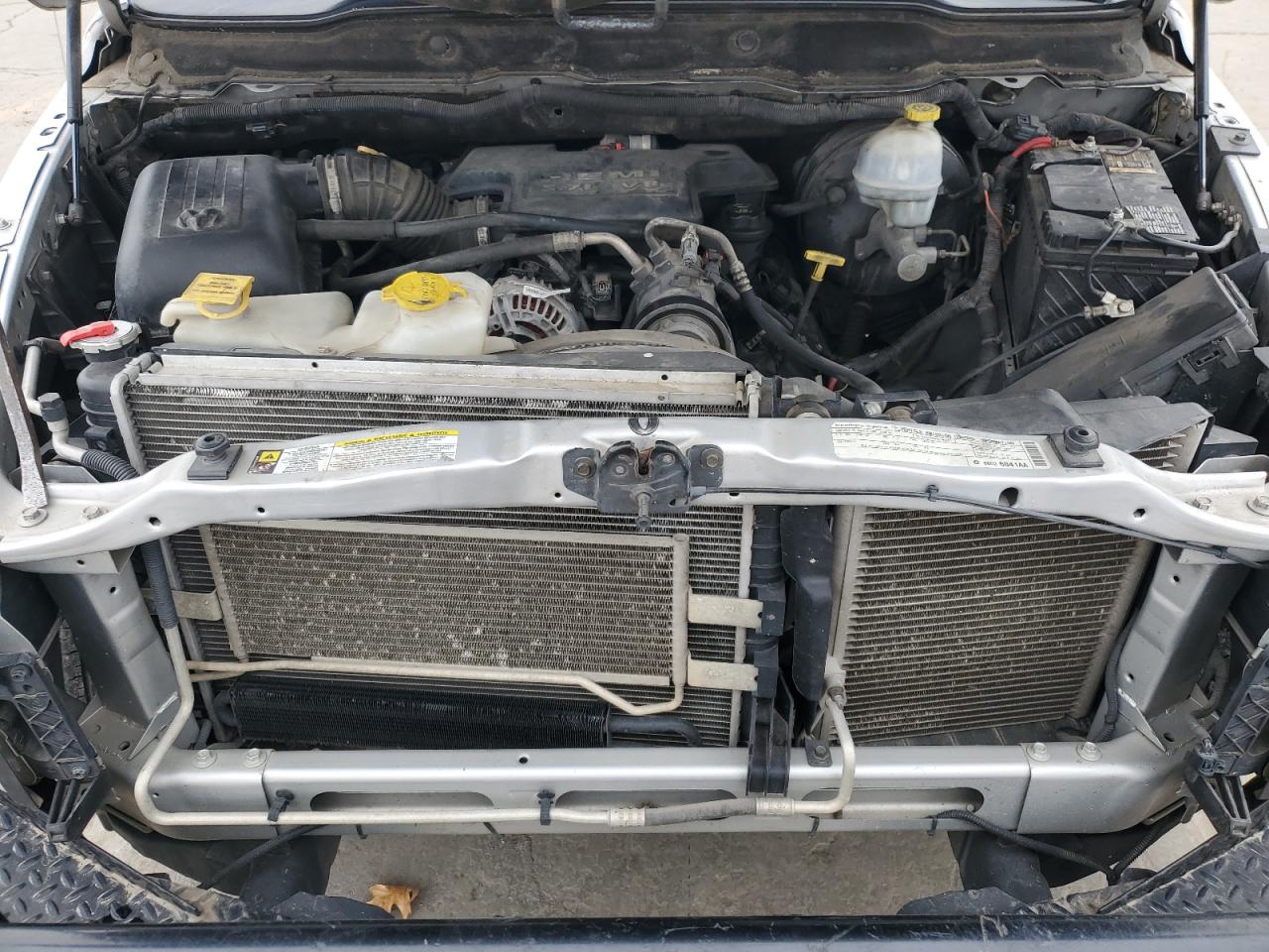 2008 Dodge RAM VIN 1D7HU18208S633932 Copart auction photo, undercarriage / all over damage thumbnail 11