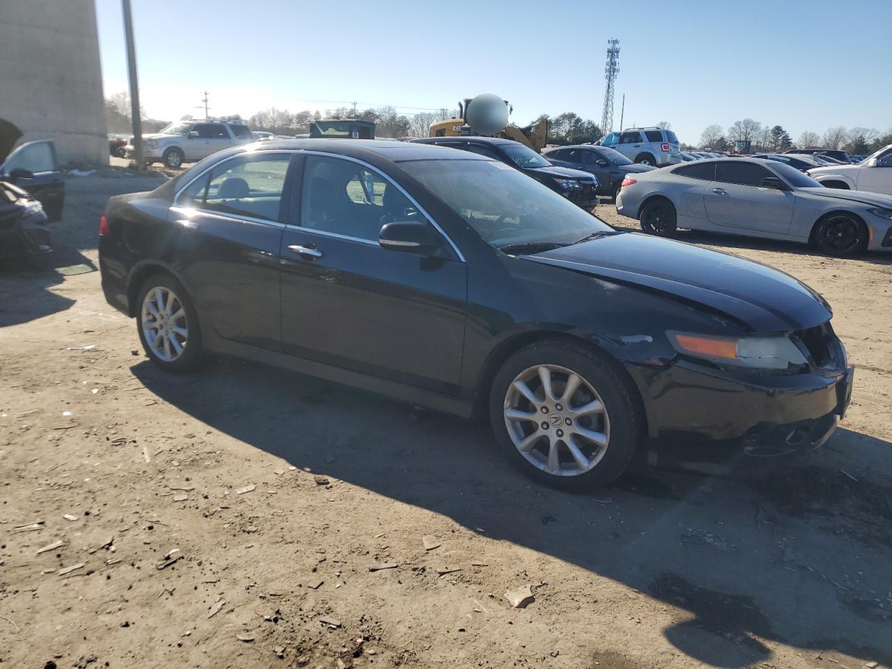2007 Acura TSX VIN JH4CL96957C001988 Copart auction photo, front end / rear end damage thumbnail 4