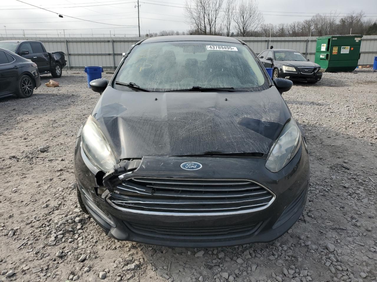 2015 Ford Fiesta VIN 3FADP4AJ6FM202719 Copart auction photo, all over damage thumbnail 5