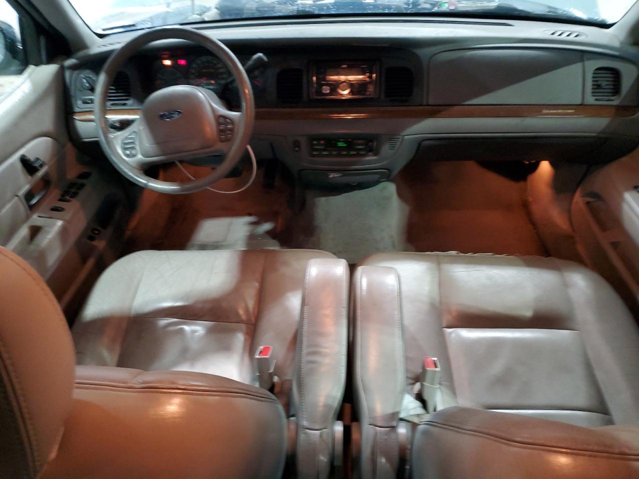 2003 Ford Crown Victoria VIN 2FAFP74W93X126995 Copart auction photo, front end / rear end damage thumbnail 8