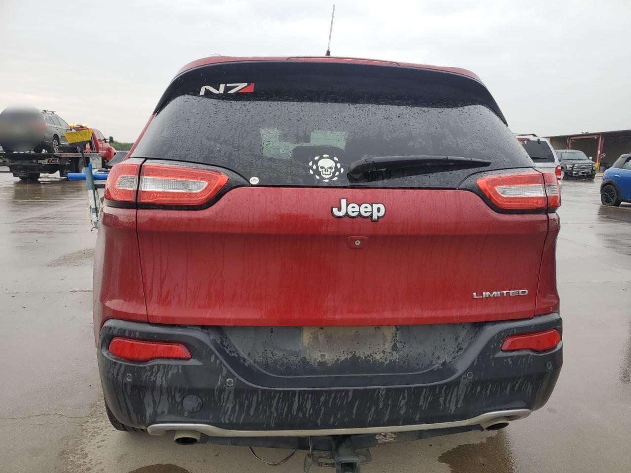 2014 Jeep Grand Cherokee VIN 1C4PJLDS1EW212726 Copart auction photo, hail damage thumbnail 6