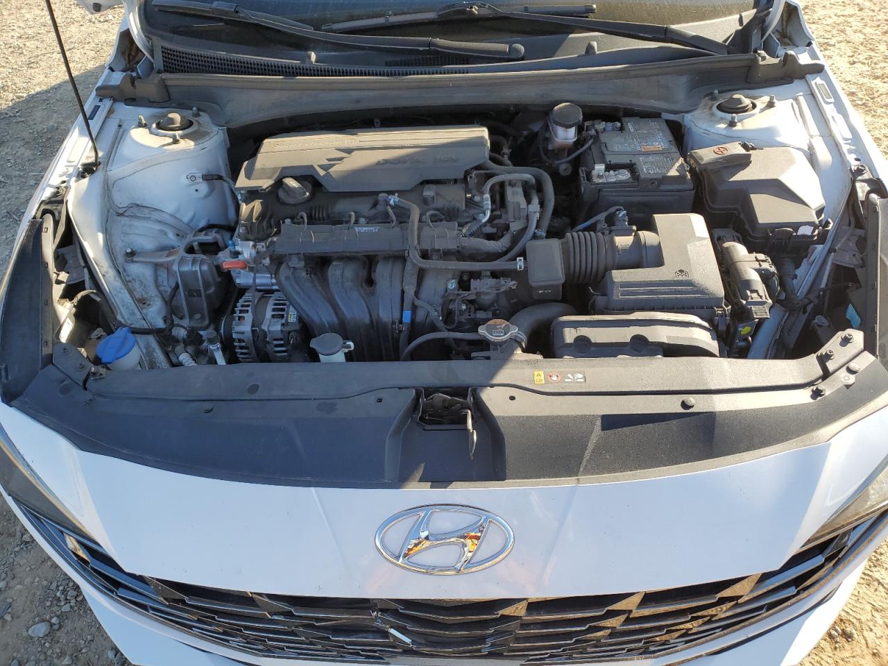 2021 Hyundai Elantra VIN 5NPLP4AG5MH040899 Copart auction photo, rear end damage thumbnail 13