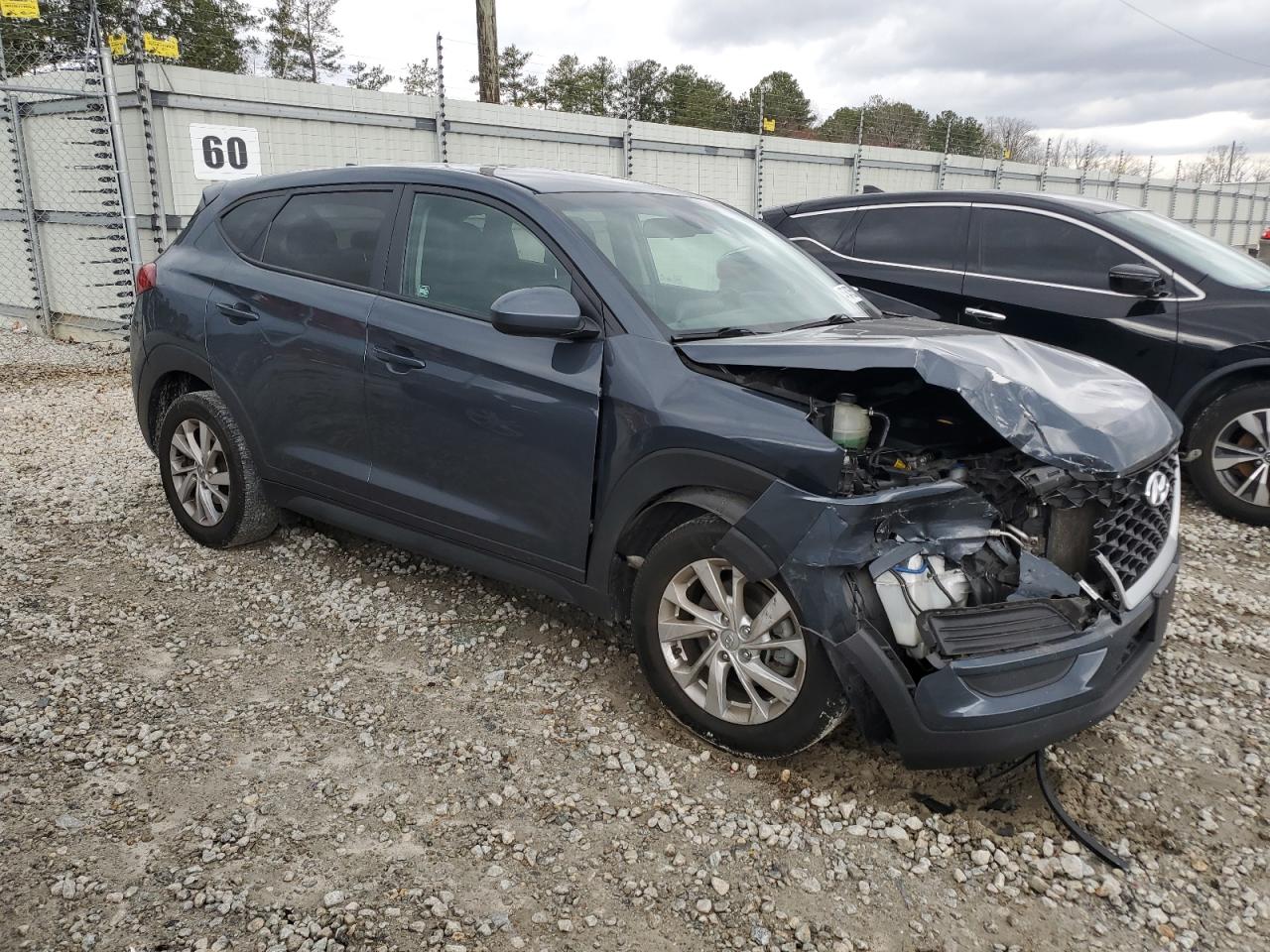 2019 Hyundai Tucson VIN KM8J2CA43KU924120 Copart auction photo, front end damage thumbnail 4