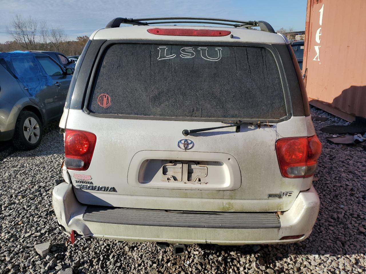 2006 Toyota Sequoia VIN 5TDZT38A76S269423 Copart auction photo, all over damage thumbnail 6