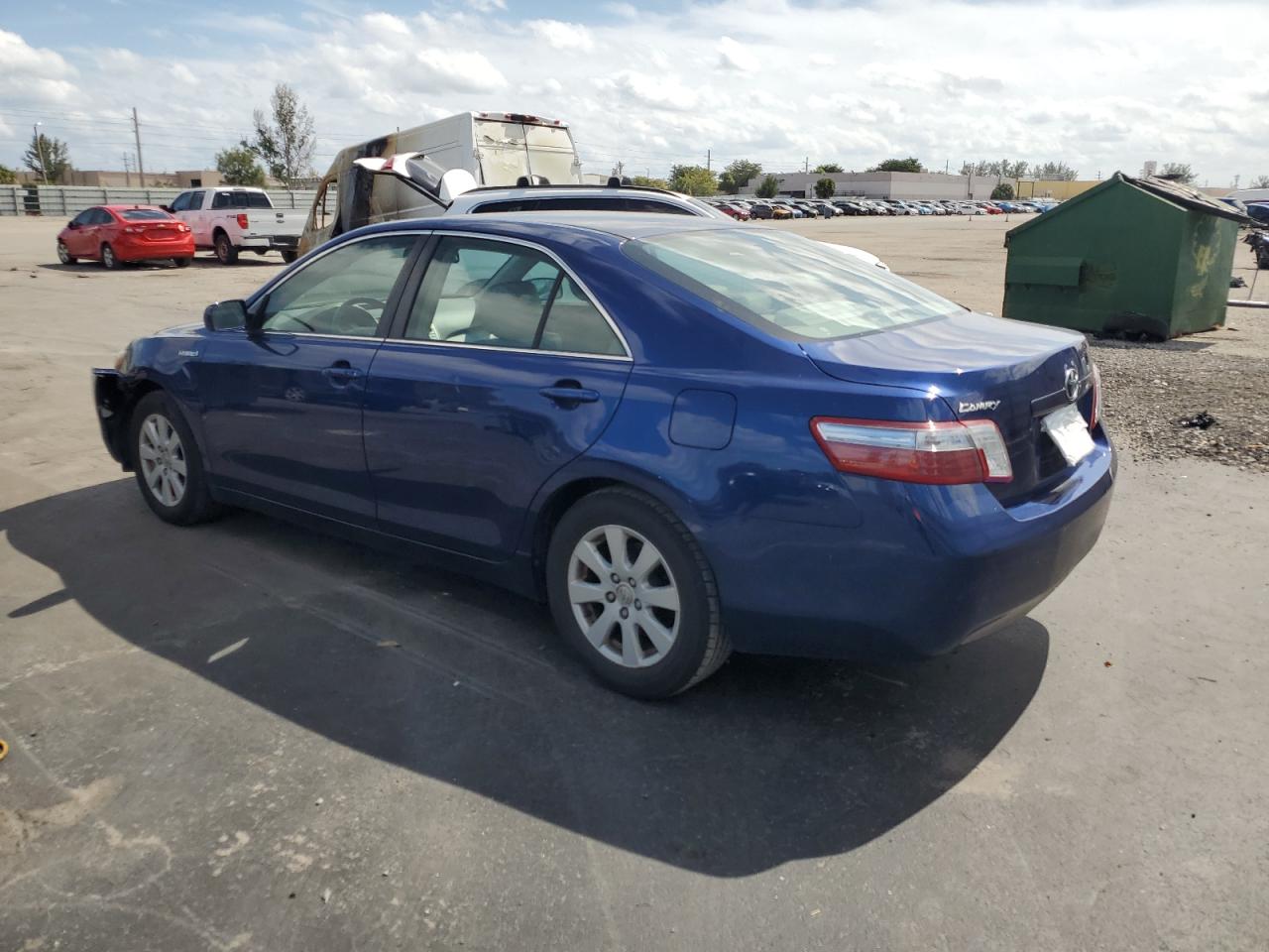 2007 Toyota Camry VIN JTNBB46K773033035 Copart auction photo, front end damage thumbnail 2