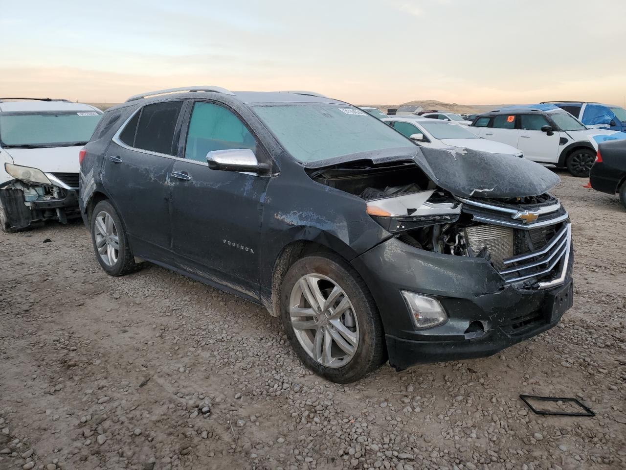 2019 Chevrolet Equinox VIN 3GNAXXEV1KS611476 Copart auction photo, front end damage thumbnail 4