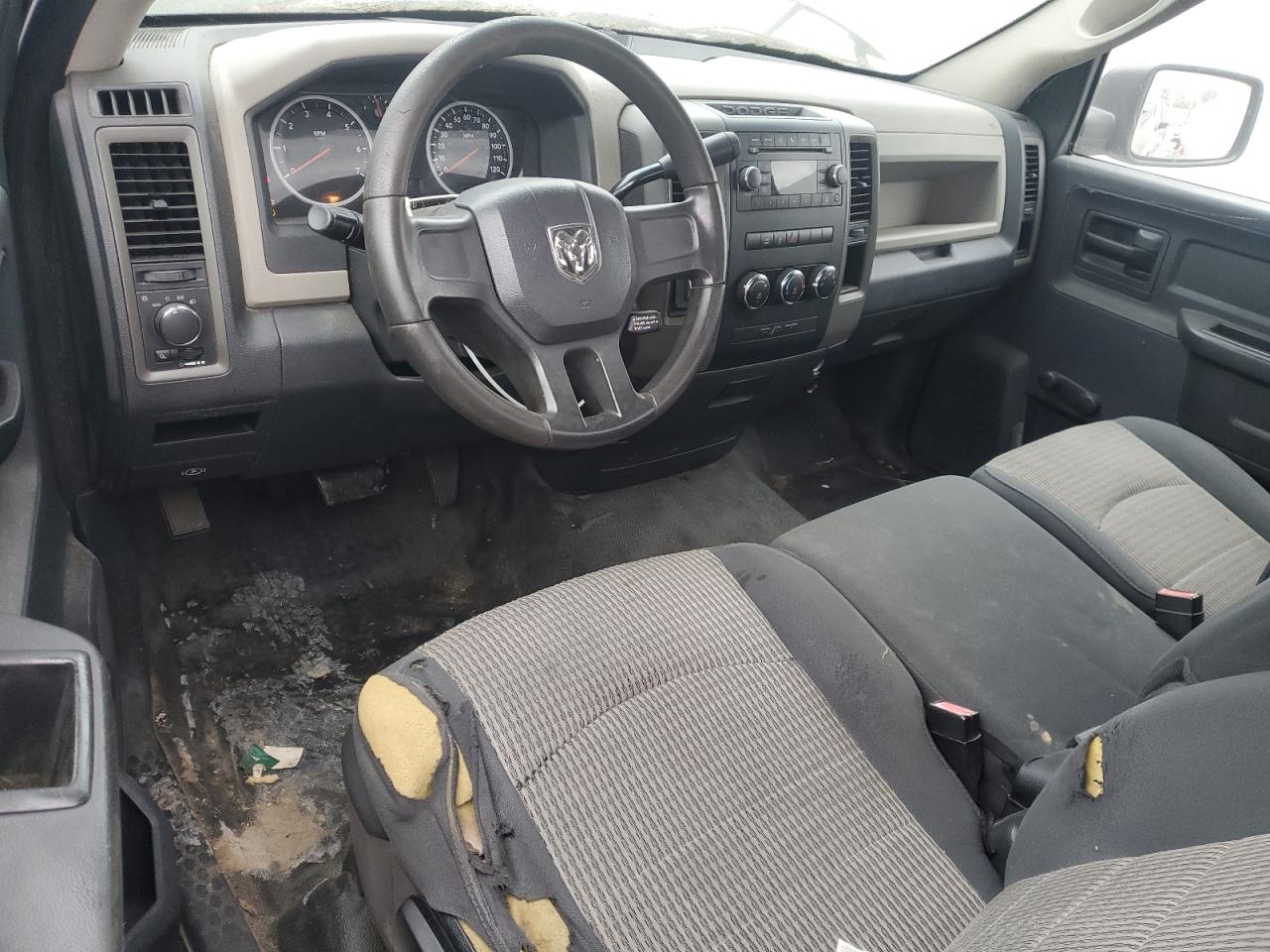 2011 Dodge RAM VIN 3D7JB1EKXBG593806 Copart auction photo, mechanical damage thumbnail 8