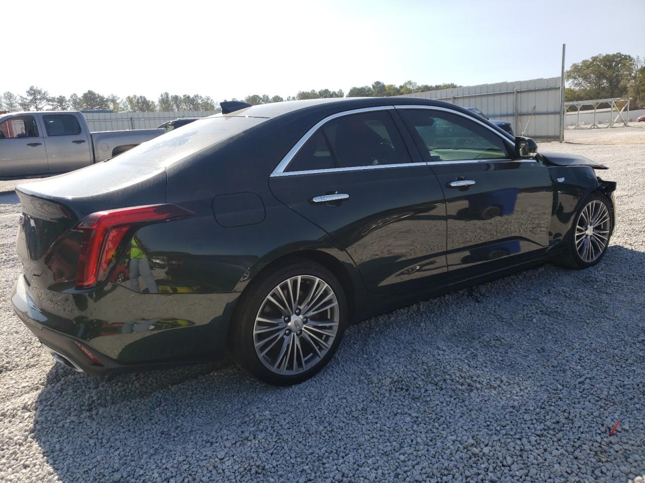 2020 Cadillac CT4 VIN 1G6DB5RK7L0152958 Copart auction photo, front end damage thumbnail 3