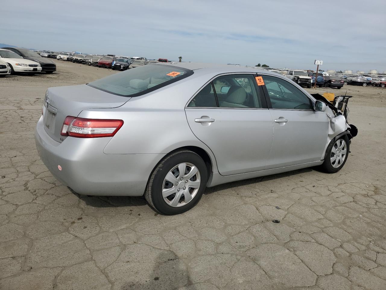 2011 Toyota Camry VIN 4T4BF3EKXBR177963 Copart auction photo, front end damage thumbnail 3