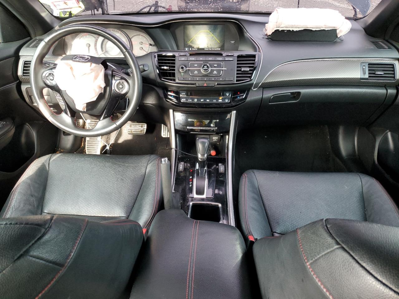 2017 Honda Accord VIN 1HGCR2F18HA249149 Copart auction photo, front end / rear end damage thumbnail 8