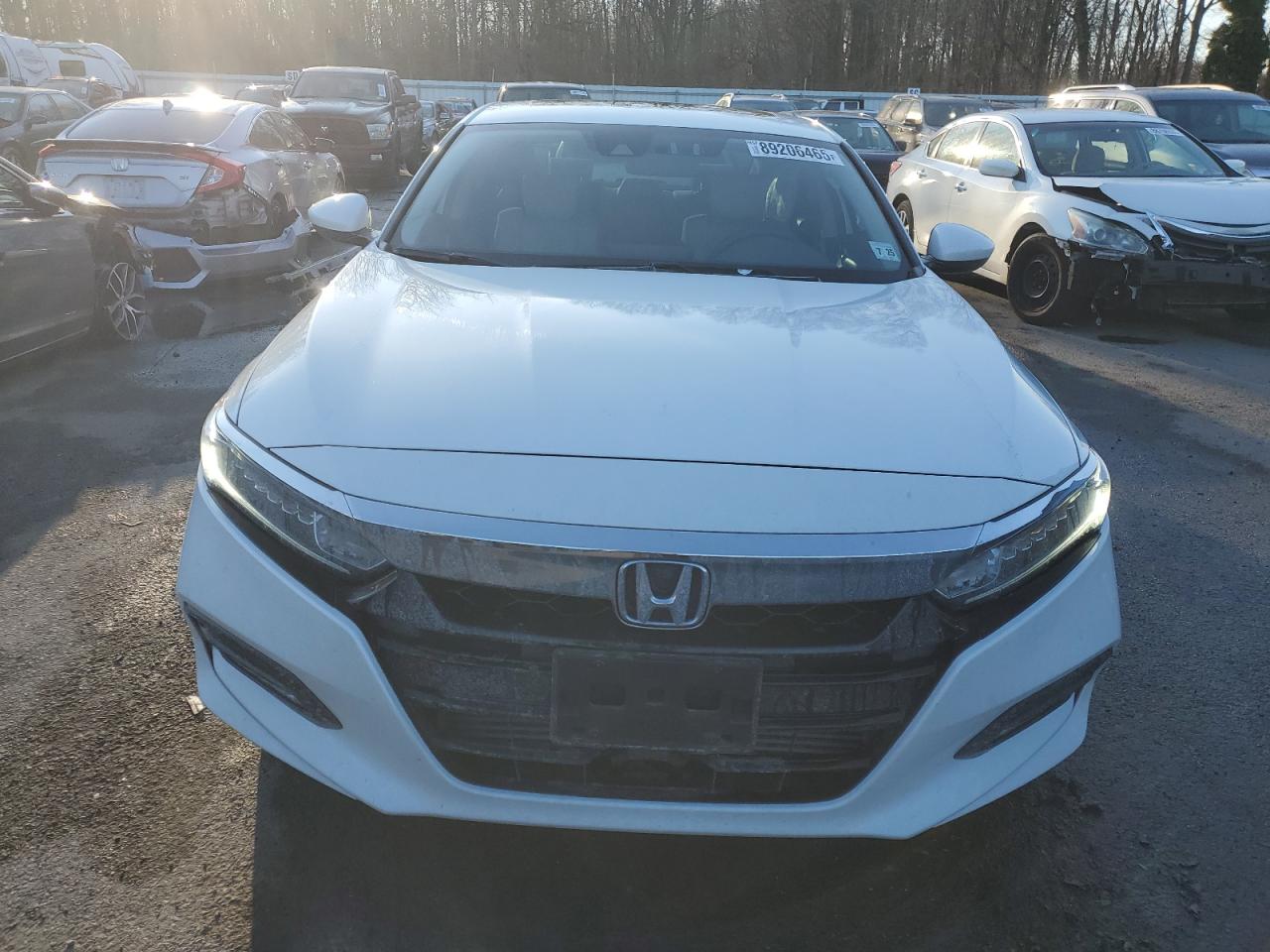2020 Honda Accord VIN 1HGCV1F48LA073244 Copart auction photo, side damage thumbnail 5