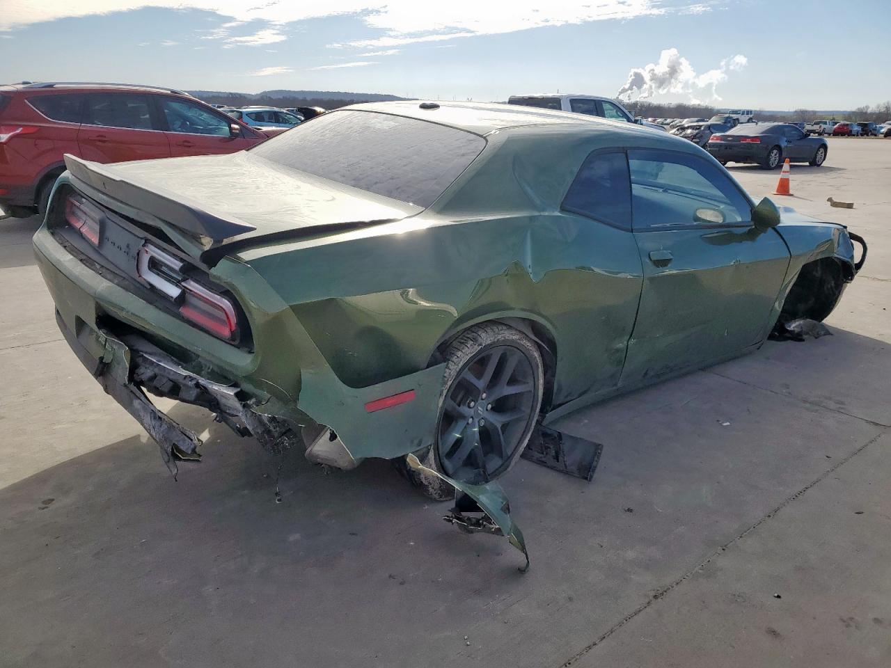 2020 Dodge Challenger VIN 2C3CDZAGXLH179492 Copart auction photo, side / undercarriage damage thumbnail 3