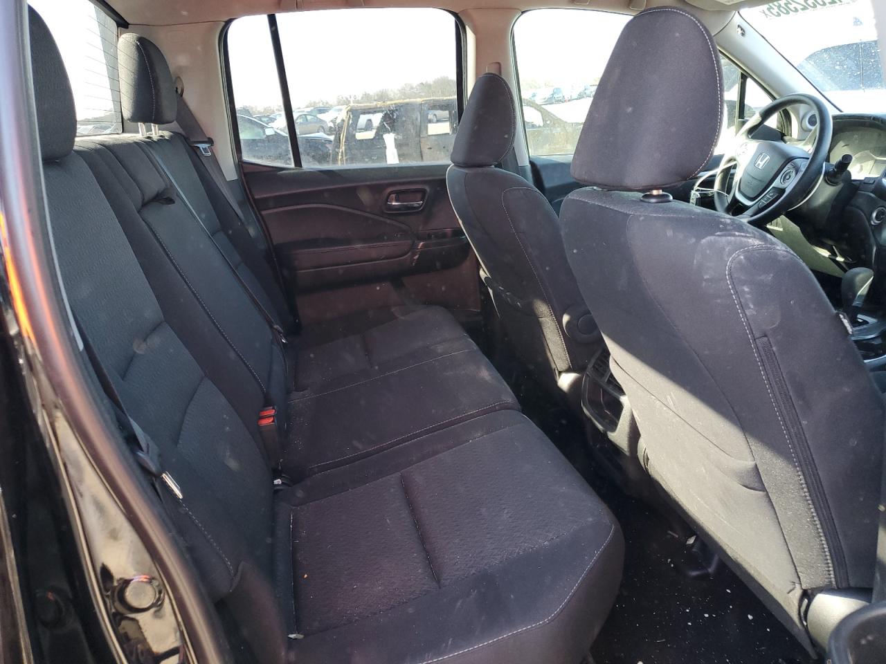 2019 Honda Ridgeline VIN 5FPYK3F12KB044382 Copart auction photo, front end / rear end damage thumbnail 10