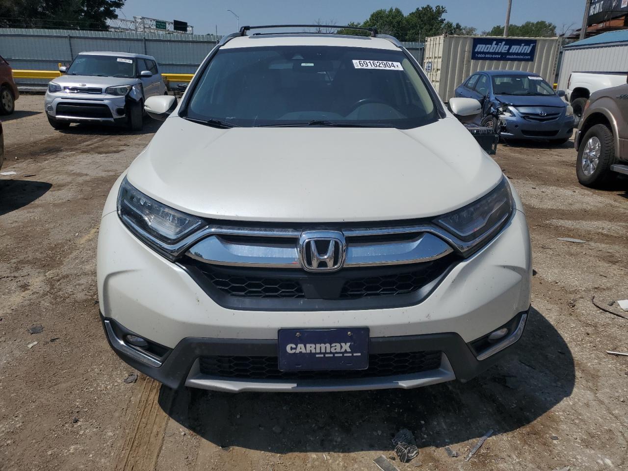 2017 Honda CR-V VIN 2HKRW2H98HH656059 Copart auction photo, side damage thumbnail 5