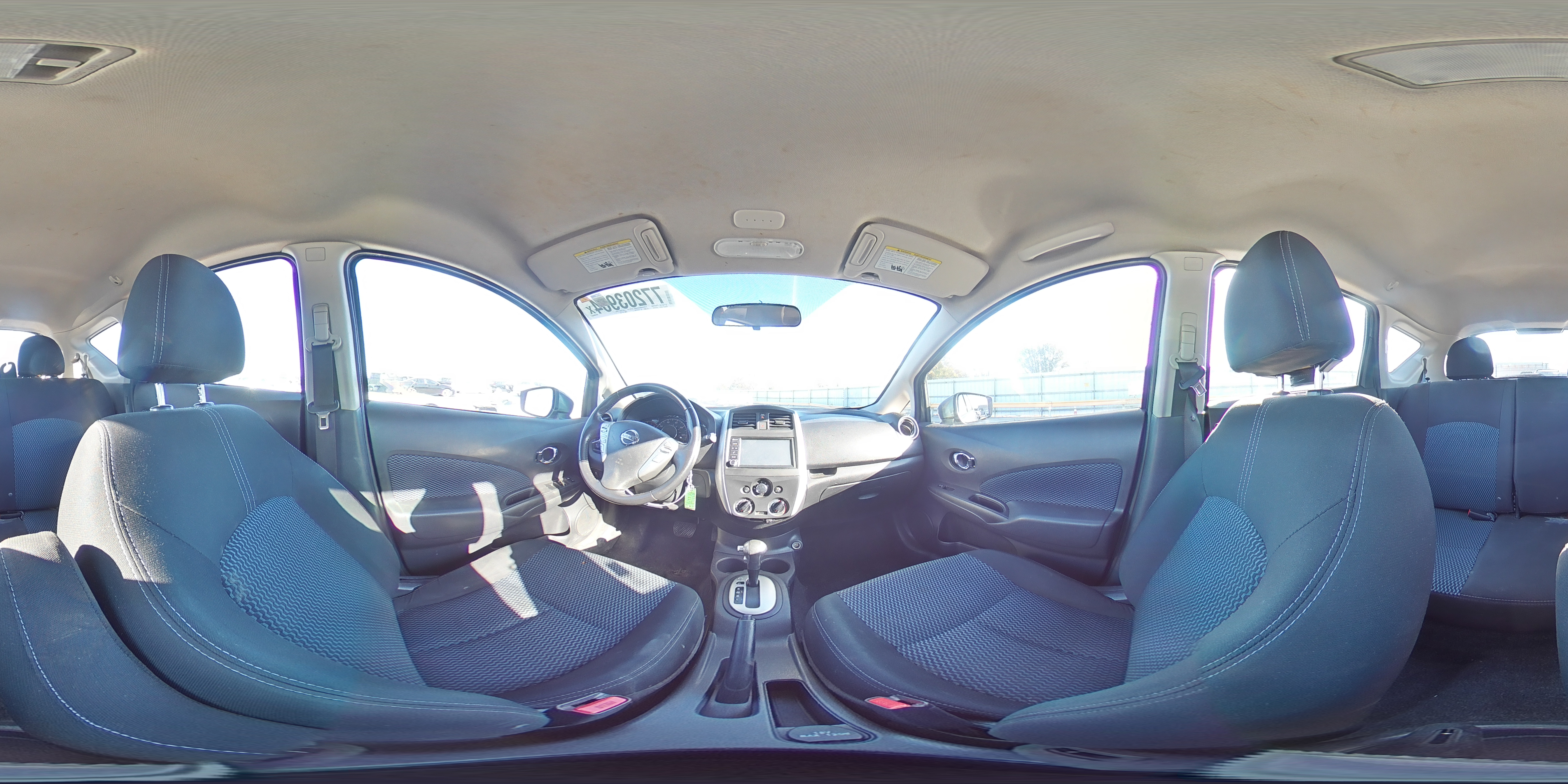 2019 Nissan Versa VIN 3N1CE2CP0KL357108 Copart auction photo, front end damage thumbnail 16