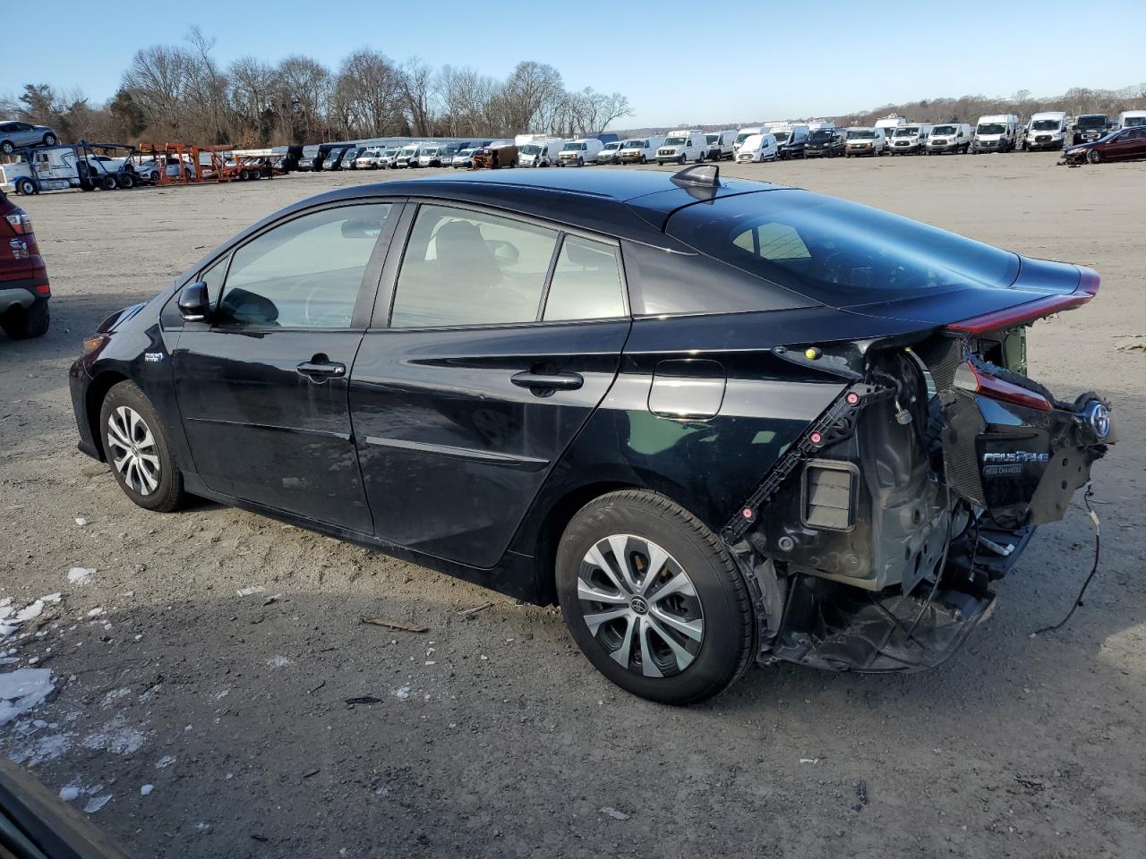 2021 Toyota Prius VIN JTDKAMFP5M3178816 Copart auction photo, rear end / minor dent/scratches damage thumbnail 2