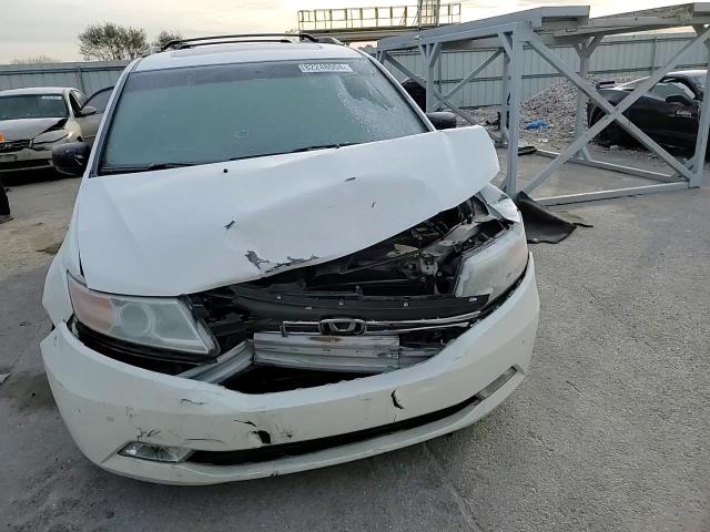 2012 Honda Odyssey VIN 5FNRL5H91CB047042 Copart auction photo, undercarriage / front end damage thumbnail 11