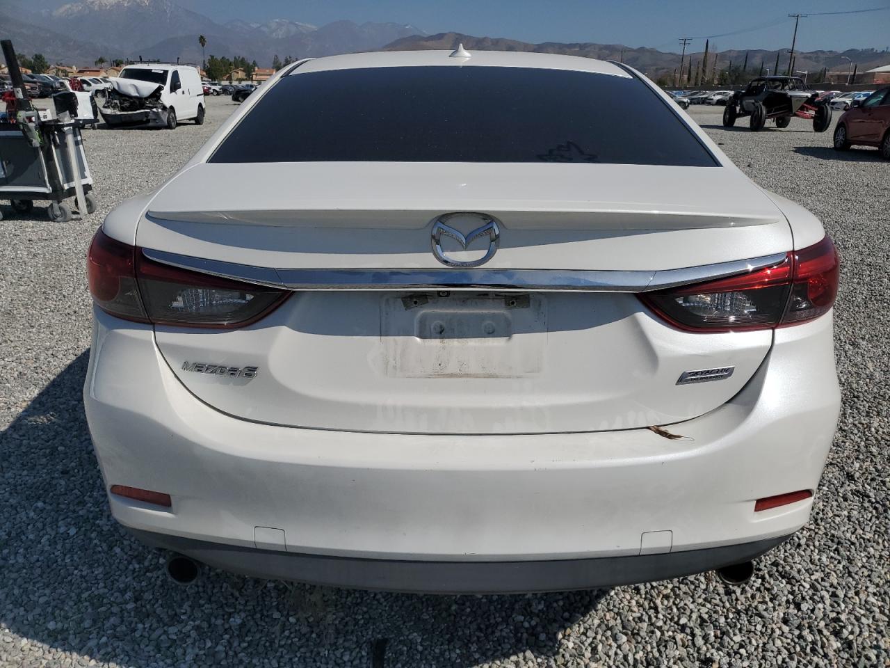 2016 Mazda 6 VIN JM1GJ1W53G1404533 Copart auction photo, front end damage thumbnail 6