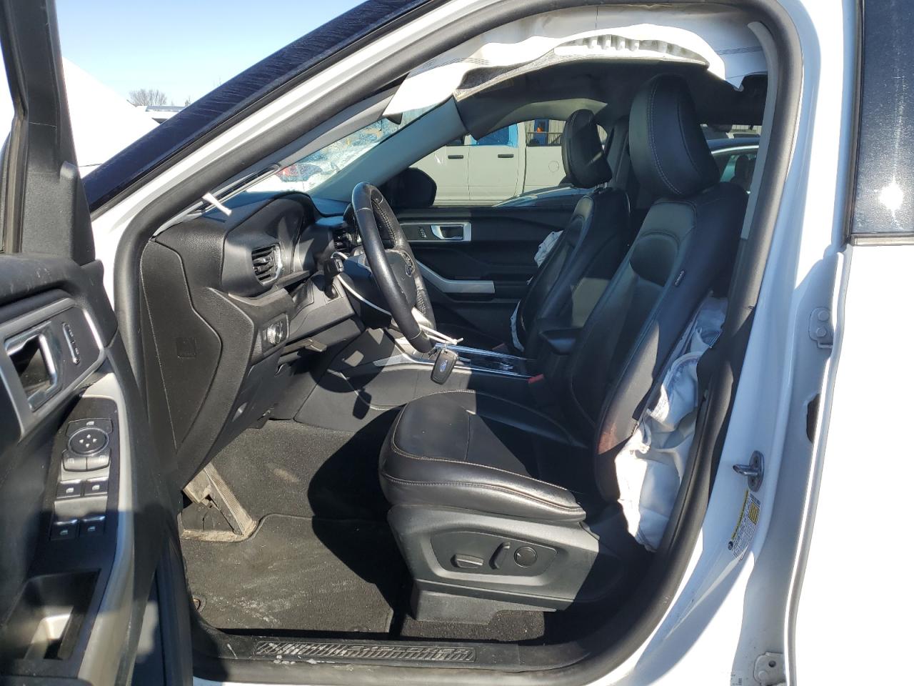 2021 Ford Explorer VIN 1FMSK8DHXMGA25899 Copart auction photo, front end / undercarriage damage thumbnail 7