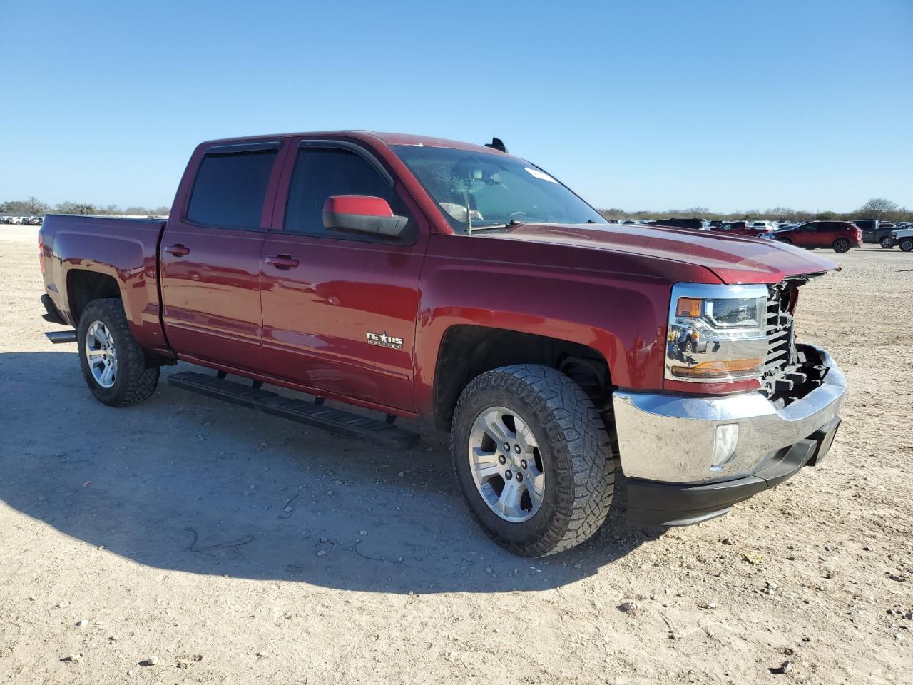 2018 Chevrolet Silverado VIN 3GCPCREC9JG149680 Copart auction photo, front end damage thumbnail 4