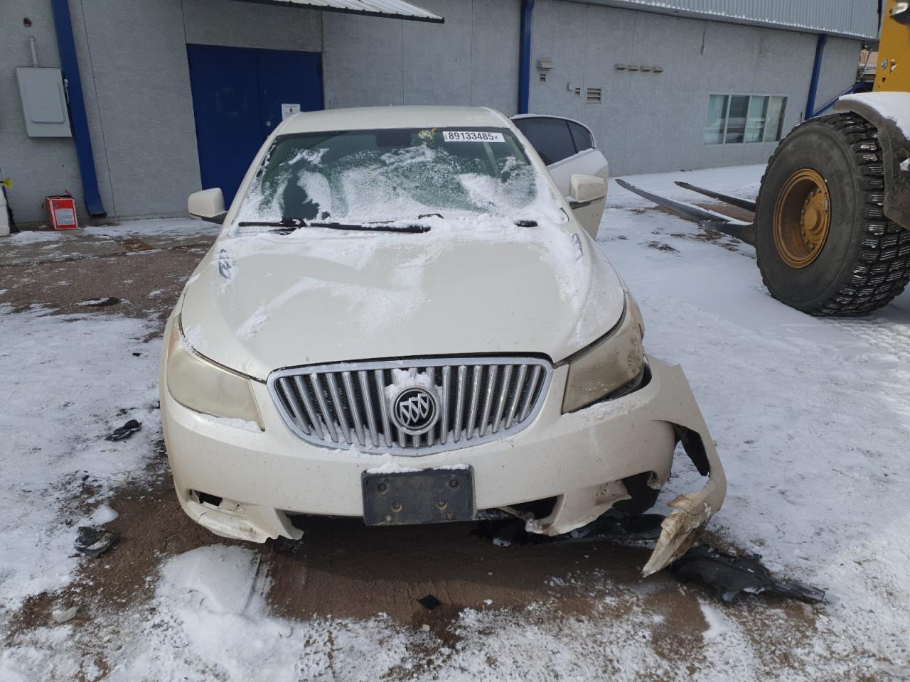 2012 Buick LaCrosse VIN 1G4GD5E36CF141848 Copart auction photo, front end damage thumbnail 5