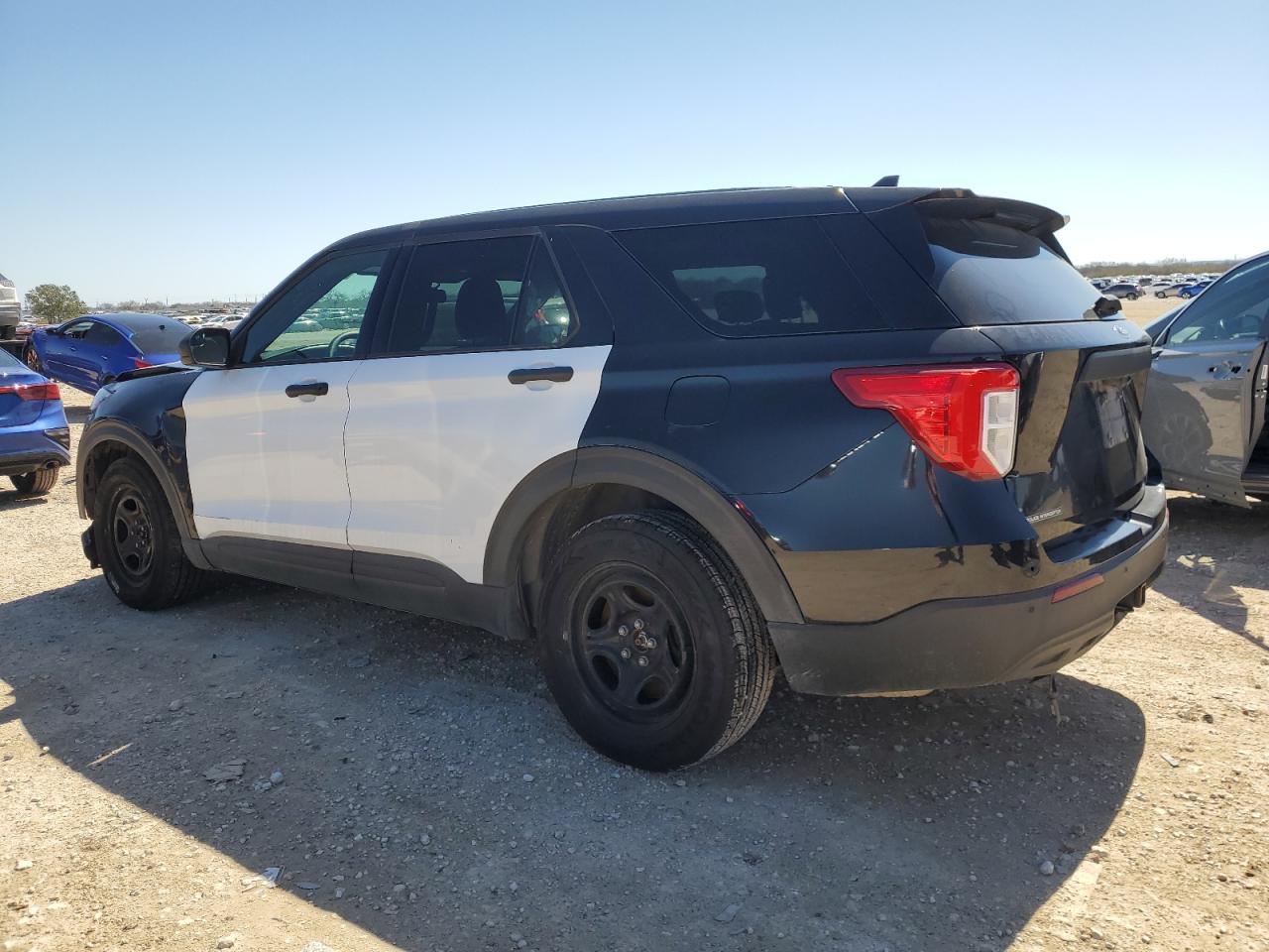 2022 Ford Explorer VIN 1FM5K8AB8NGA58141 Copart auction photo, front end damage thumbnail 2
