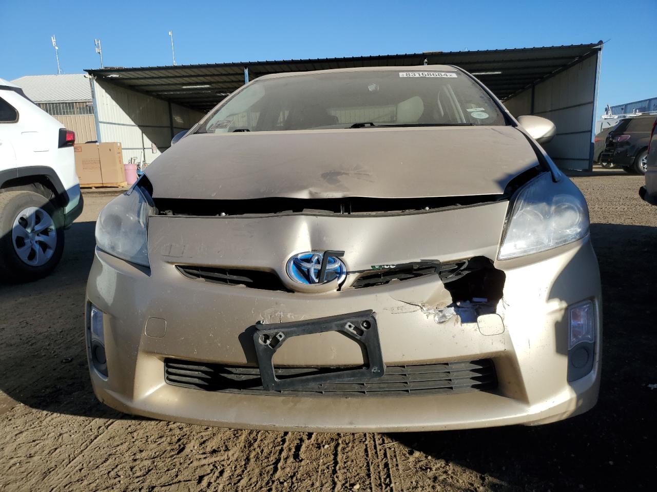 2011 Toyota Prius VIN JTDKN3DU5B0266853 Copart auction photo, front end damage thumbnail 5